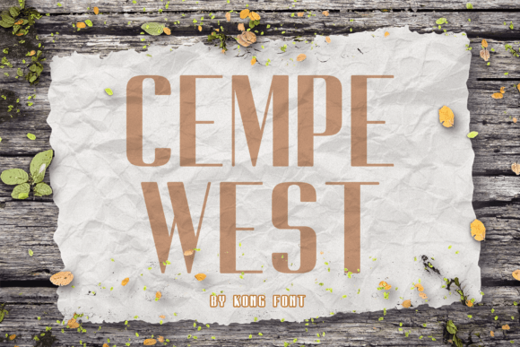 Cempe West: A Playful Handwritten Font for Creative Projects