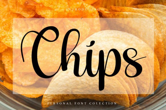 Discover Chips: A Handcrafted Font for Elegance