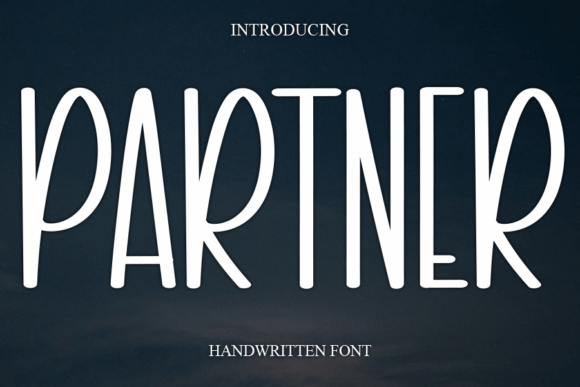 Discover Partner: Your Go-To Sweet Handwritten Font