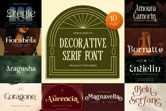 Discover the Timeless Charm of Decorative Serif Fonts