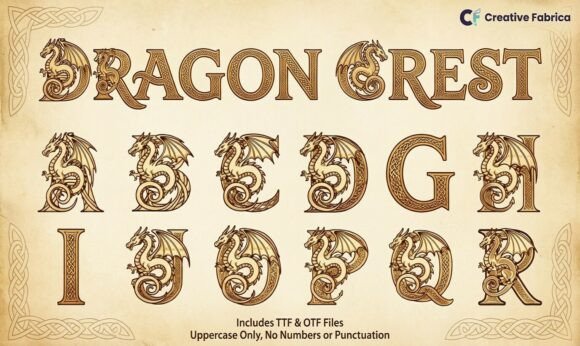 Dragon Crest: Unleash Mythical Magic in Your Designs