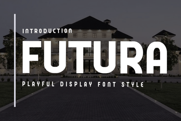 Futura: A Festive Typeface for Holiday and Cheerful Designs