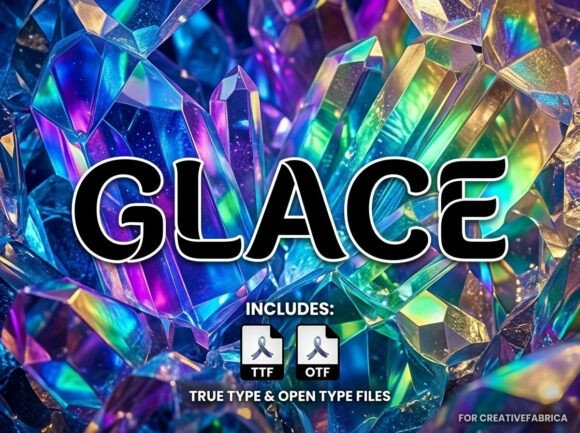 Glace: A Bold Display Font for High-Impact Design