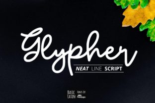 Glypher: A Handwritten Font for Elegant Designs