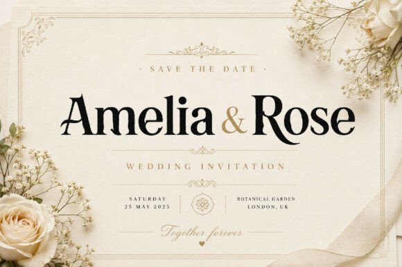 Grimersa: A Serif Font for Luxury & Elegance