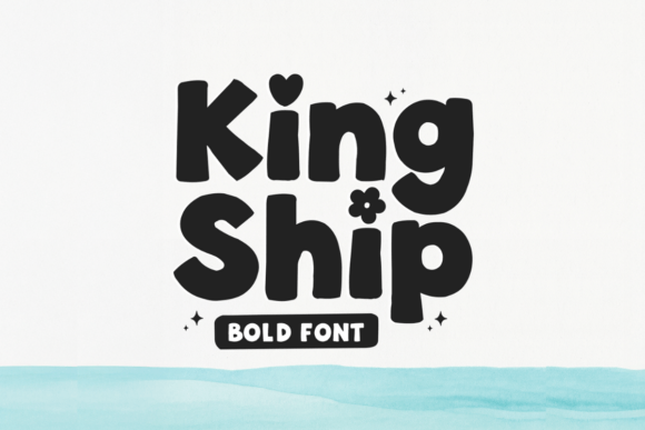 King Ship: A Modern Handwritten Bold Font