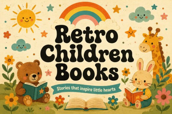 Retro Children Books: A Font Full of Whimsy and Warmth