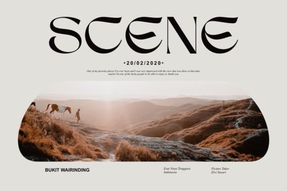 Sego: A Stylish Serif for Modern Designers