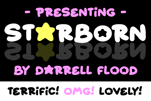 Starborn: A Whimsical Font for Creative Projects